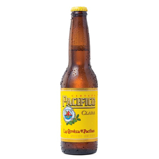Pacifico at On The Border: Discovered in the 1970s by surfers along the Baja coast, this beer is hearty and crisp with a touch of grass-citrus and ocean mist flavor.