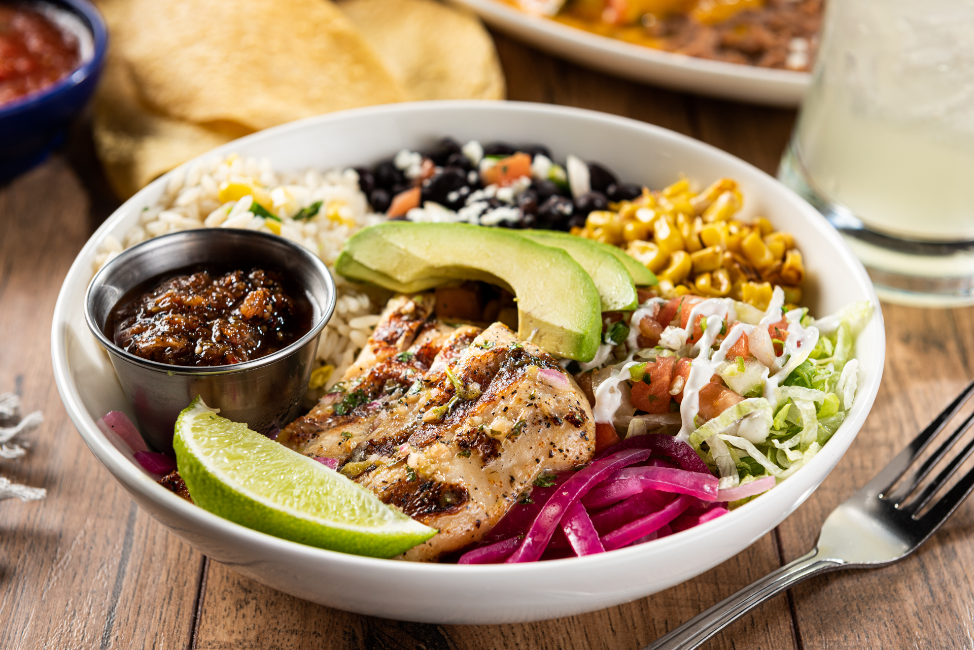 Chicken Border Bowl