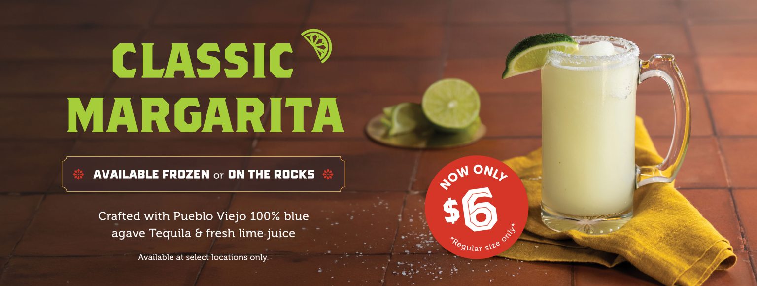 $6 Classic Margarita