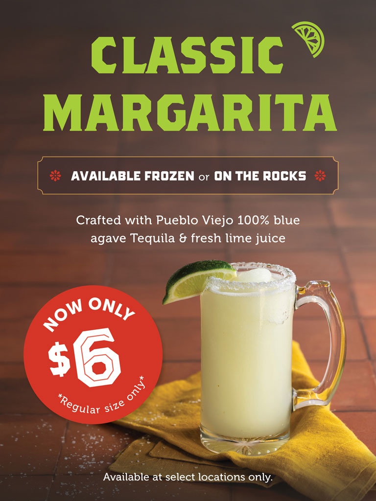 $6 Classic Margarita